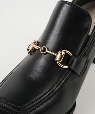 BONTRE 【pied du lapan/ピエドラパン】ヒールビットローファー/50751ZI ブラック