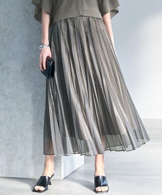 ICB カールマイヤープリーツ スカート