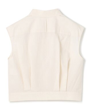 BEIGE， GABRIEL / ショートレングス ブラウス Ecru