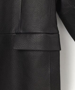 JOSEPH HOMME 【LEON 掲載】<WEB限定>ライトゴートシュリンクレザー　ジャケット ブラック系