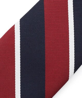 J.PRESS MEN 【定番】オーセンティックレジメンタル ネクタイ ワイン系2