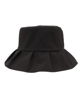 Green Parks ・エンボスギャザーハット Black