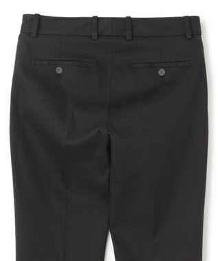 JOSEPH ライトギャバジンストレッチ　テーパードトラウザーズ Black
