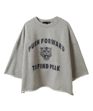 Green Parks ・ＳＵＧＡＲ　ＳＰＯＯＮ　ＴＯＲＡｐｔ７分袖スウェット Gray Mixture