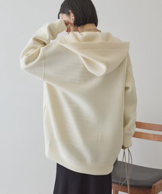 AMERICAN HOLIC ポンチZIPパーカー Ivory