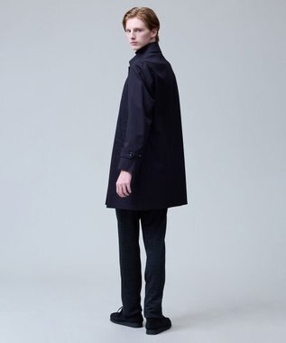 J.PRESS MEN 3シーズン対応【定番】コンパクトスピンギャバジン ステンカラーコート_25年モデル ネイビー系