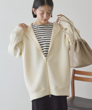 AMERICAN HOLIC ポンチZIPパーカー Ivory