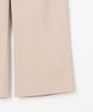 J.PRESS LADIES S 【洗える】ウェザーバイオエアフロー ワイド パンツ ベージュ系