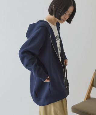 AMERICAN HOLIC ポンチZIPパーカー Dark Navy