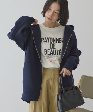 AMERICAN HOLIC ポンチZIPパーカー Dark Navy