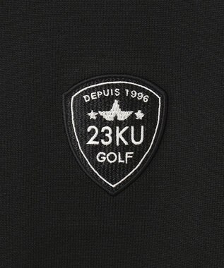 23区GOLF 【MEN】ニット ブルゾン ブラック系