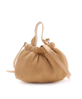 MioFIRANO プリーツミニバッグ 2WAY　FR エフアール BEIGE