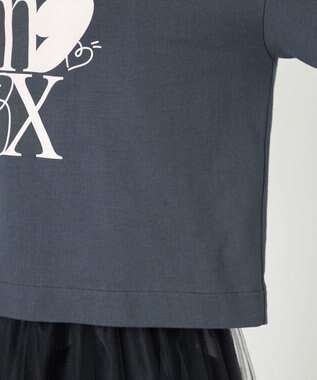 NAVE プリントTシャツ グレー系