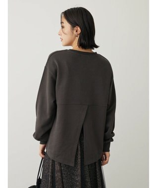 Green Parks ・ＳＵＧＡＲ　ＳＰＯＯＮ　バックスリットウラケスウェット Charcoal Gray