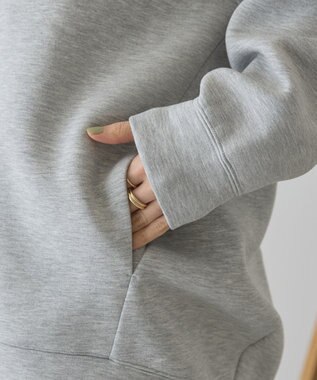 AMERICAN HOLIC ポンチZIPパーカー Light Gray Mixture