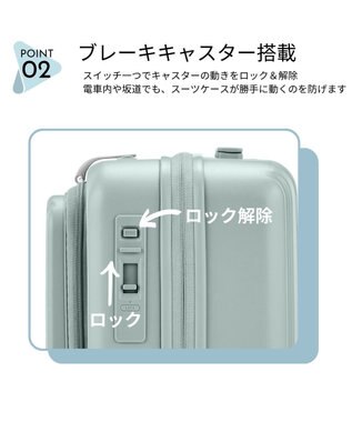 Samsonite アメリカンツーリスター スーツケース 36L(/43L) ヴェロックス スピナー54 VELOX パステルグリーン