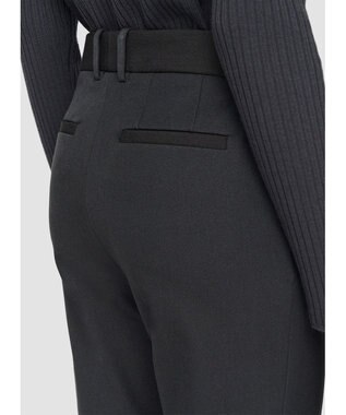 JOSEPH ギャバジンストレッチ　スリムストレートトラウザーズ Slate