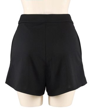 San-ai Resort（三愛水着楽園） 【WEB限定】ペプラムチェック3点セット【Beach Queen（ビーチクイーン）】 ブラック