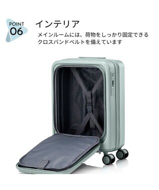 Samsonite アメリカンツーリスター スーツケース 36L(/43L) ヴェロックス スピナー54 VELOX パステルグリーン