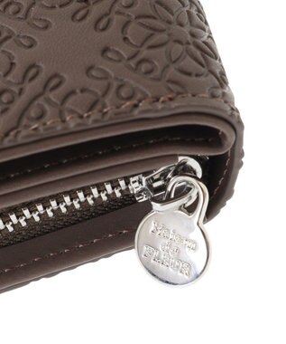 Maison de FLEUR FLEURモノグラムウォレット Brown