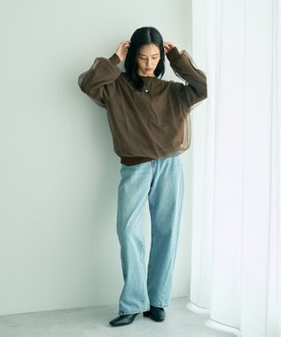 YECCA VECCA オーバーチュールニット Brown