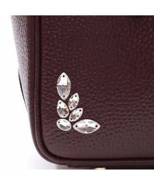 A.D.M.J. 【牛革】　スワロ付きミニトート(Dカン＋) BORDEAUX