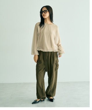 YECCA VECCA オーバーチュールニット Light Beige