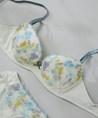 une nana cool ボタニカル柄のレースが華やか Botanic Garden オフホワイト