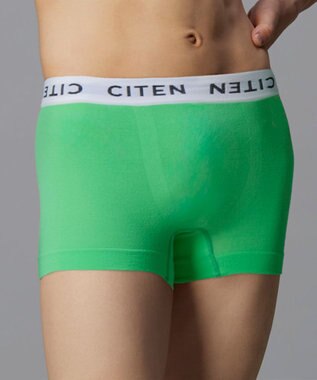 WACOAL MEN ボクサーパンツ <CITEN>コラボ 【PANTS HOLIC】 ユニセックス ワンサイズ(S-LL) 立体成型 前閉じ 下着 GT3555 /ブロス バイ ワコールメン グリーン