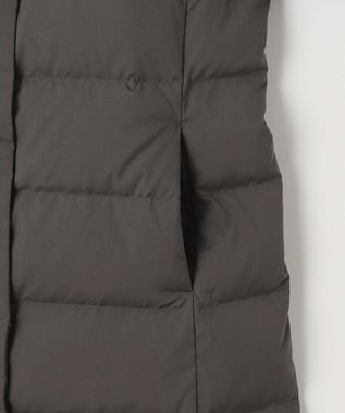 J.PRESS LADIES S ブラッシュドマルチポリ ロング ダウンコート グレー系