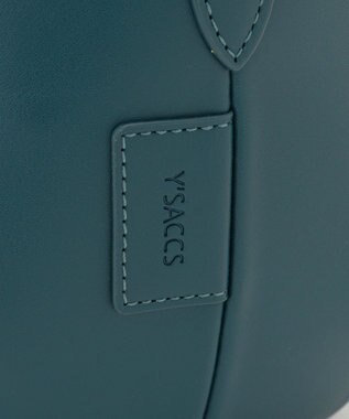 Y'SACCS 【ムック本掲載】ウィッカーバスケットショルダー ピーコックグリーン