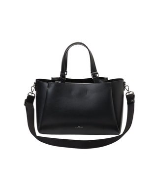 LA BAGAGERIE シンプルミニトート ブラック