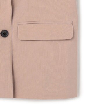 BEIGE， SPINEL / ハーフスリーブ ダブルジャケット Milk Tea