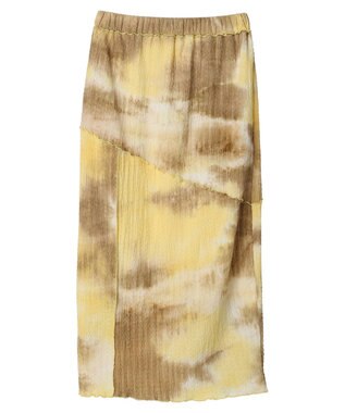 Green Parks ・ｎｏｖｅｍ　９　タイダイメロースカート Yellow