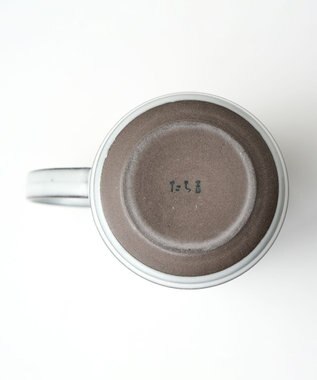 たち吉 【たち吉】粉引しのぎマグ（細ボーダー）〈１個〉波佐見焼 キナリ