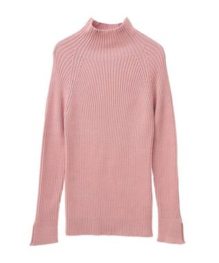 Green Parks ・Ｐｅｔｉｔ　Ｆｌｅｕｒ　ボトルネックリブニット Pink