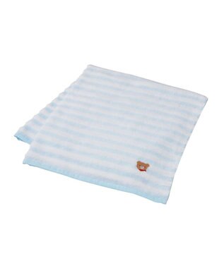 MIKI HOUSE HOT BISCUITS 【ミキハウス】 バスタオル【BOX付き】 ブルー