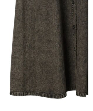 Green Parks ■ＥＳＣＡＲ　デニムジャケットワンピース Brown