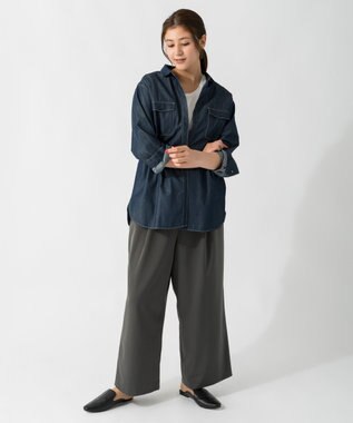 ONWARD Reuse Park 【J.PRESS】ブラウス春夏 ネイビー