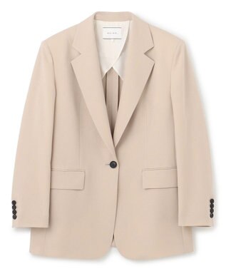 BEIGE， 【Oggi 6月号掲載】OREGANO / サマーウールテーラードジャケット Taupe