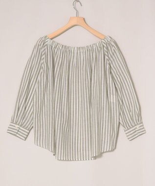 ONWARD Reuse Park 【any FAM】ブラウス春夏 グリーン