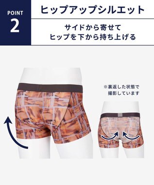 WACOAL MEN WACOAL MEN ボクサーパンツ ローライズ 【超気持ちいいパンツ】 動きにフィット 裾やウエストがズレにくい フロントの安定性・快適性 前閉じ 下着 メンズ WT3440 /ワコールメン ブラウン