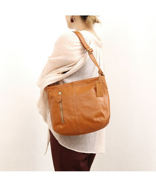 UNBILLION アトランタ ATLANTA / 牛革縦ファスナーショルダー