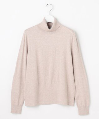 J.PRESS LADIES L 【人気のため新色追加】PRINCE タートルネック ニット トップベージュ系