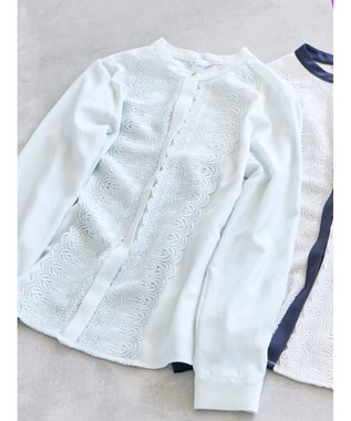 Te chichi フロントレースブラウス