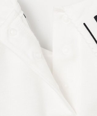 ANY KIDS 音符＆鍵盤デザインブラウス エクリュ×鍵盤