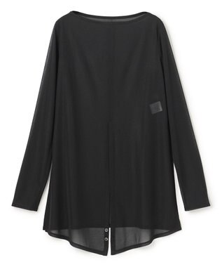 uncrave トリコットシフォン カシュクールトップス