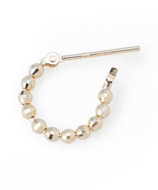 TOCCA 【WEB限定】FULL OF GLITTER PIERCED EARRINGS K10 ピアス ゴールド系