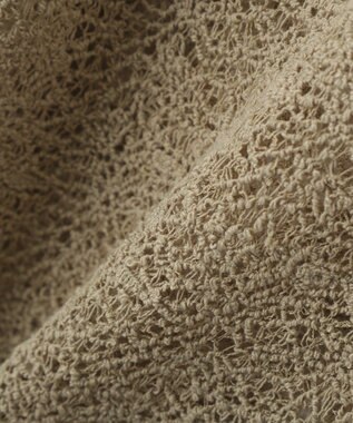 AMERICAN HOLIC レース5分袖カーディガン Beige