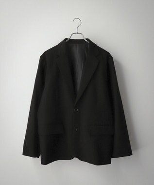 WEGO 【フォーマル/セットアップ対応】シングルテーラードジャケット ブラック